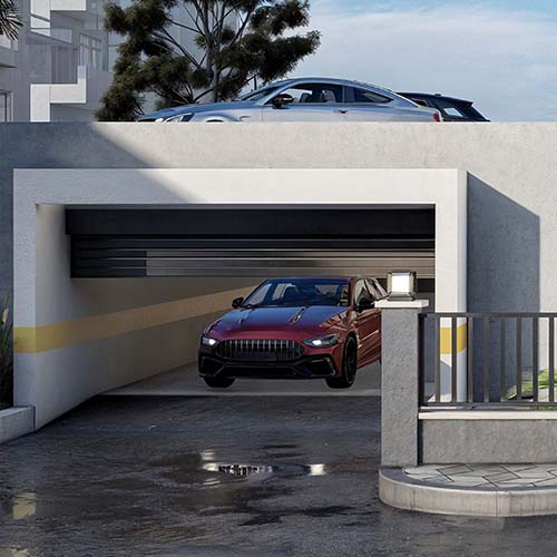 Otoparkta Sprinkler Yangın Söndürme Sistemi | Park Suites Adana